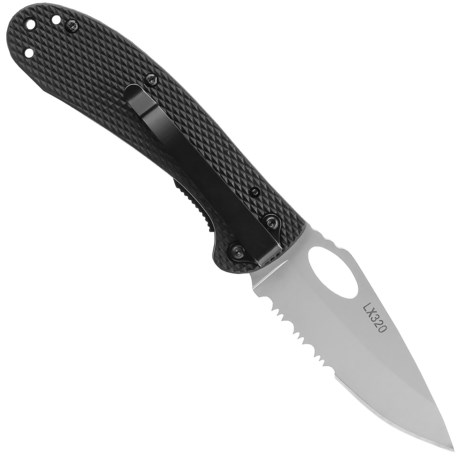 Coast Products COAST LX320 Pocket Knife - Combo Edge, Liner Lock