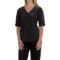 Neon Buddha Clementine Shirt - V-Neck, Elbow Sleeve (For Women)
