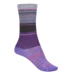 SmartWool Sulawesi Stripe Socks - Merino Wool, Crew (For Women)