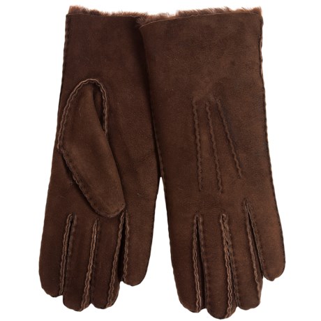 Portolano Combed Shearling Gloves (For Women)