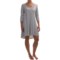 Lucky Brand Jersey Henley Nightgown - 3/4 Sleeve (For Women)