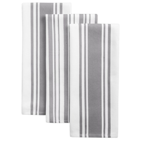 KAF Home Striped Kitchen Towels - Set of 3