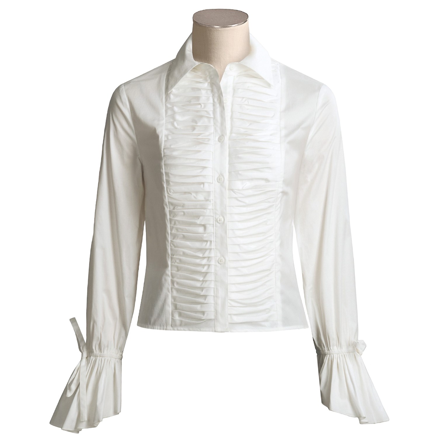 Emanuel Pleated Poet Shirt (For Women) 1608M - Save 60%