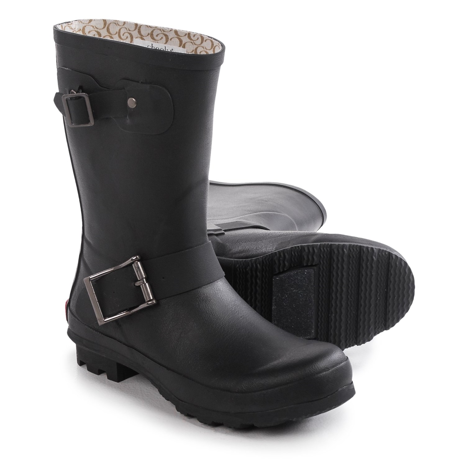 Chooka Classic Mid Cafe Racer Rain Boots – Waterproof (For Women)