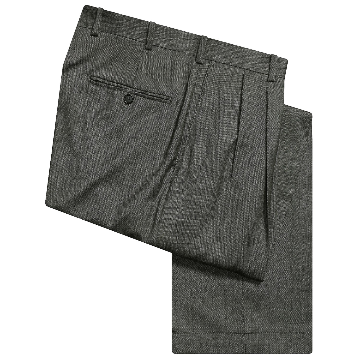 Berle Sharkskin Dress Pants (For Men) 1612H 71