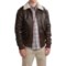 1816 by Remington Yeager Leather Flight Jacket (For Men)
