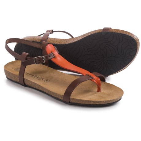 Eric Michael Lola Sabbia for  Lotus Strappy Sandals - Leather (For Women)