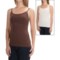 Specially made Basic Camisoles - Built-In Shelf Bra, 2-Pack (For Women)