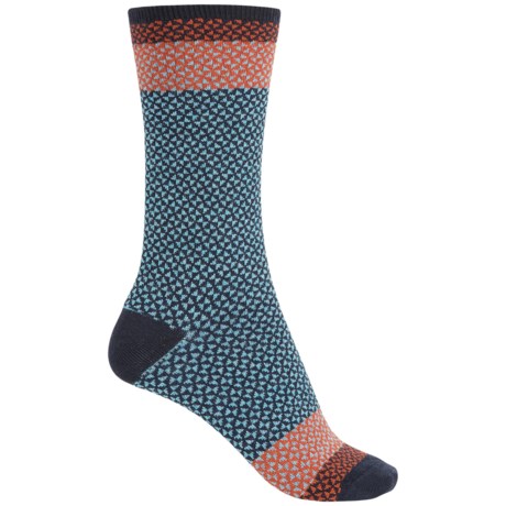 Goodhew Bow Tie Socks - Merino Wool, Crew (For Women)