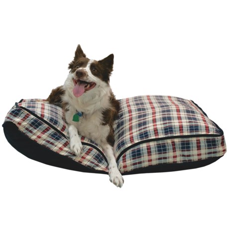 DNU Telluride Telluride David Plaid Rectangle Dog Bed - 40x28”
