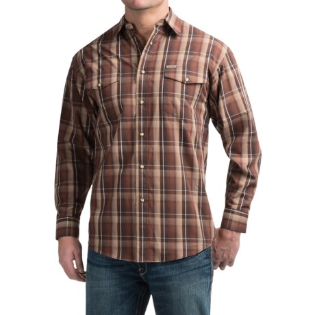 Powder River Outfitters Outfitters Bandera Plaid Shirt - Snap Front, Long Sleeve (For Men)