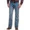 Rock & Roll Cowboy Pistol Ivory Bar Stitch Jeans - Straight Leg, Regular Fit (For Men)