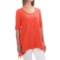 Neon Buddha Lifestyle Tee Tunic Shirt - Scoop Neck, Elbow Sleeve (For Women)