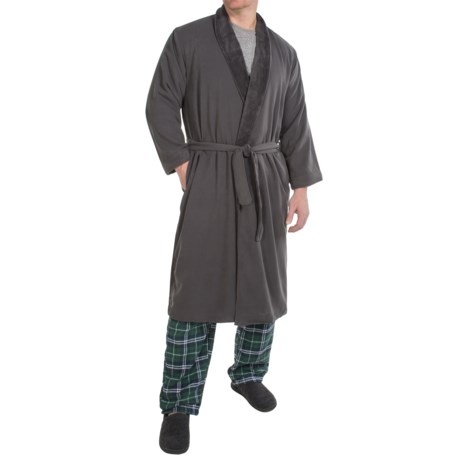 Specially made Plush-Lined Microfiber Robe - Long Sleeve (For Men)