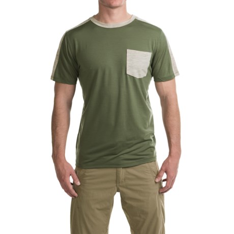 Ibex Tretar T-Shirt - Merino Wool, Short Sleeve (For Men)