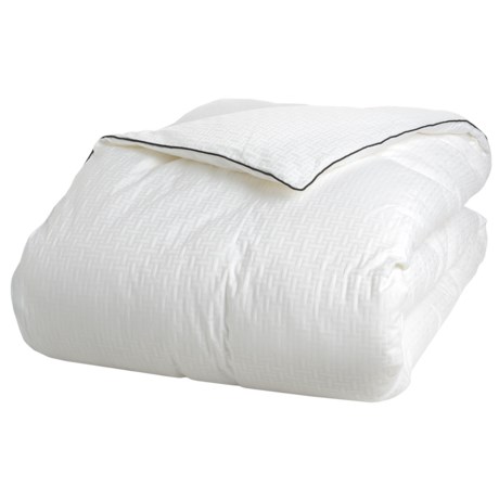 Blue Ridge Home Fashions Cotton Damask Down Alternative Comforter - Full-Queen, 500 TC