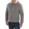 Specially made Quilted Hoodie - Sherpa-Lined Hood (For Men)