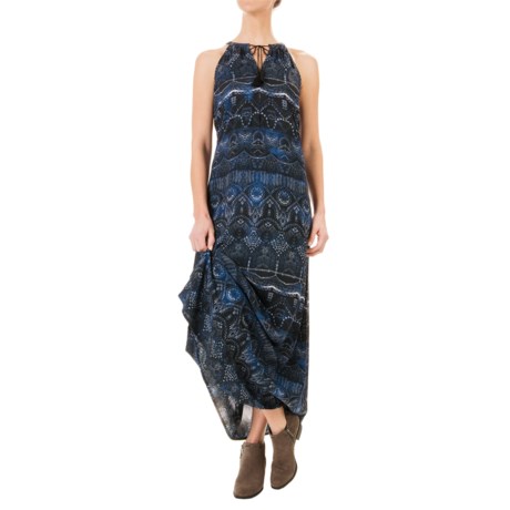 Artisan NY Challis Halter Dress - Rayon, Sleeveless (For Women)