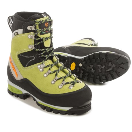 Scarpa Mont Blanc Gore-Tex® Suede Mountaineering Boots - Waterproof, Insulated (For Women)
