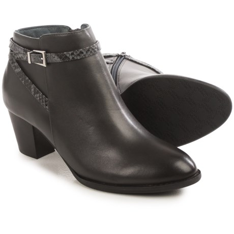 Vionic with Orthaheel Technology Upton Ankle Boots - Leather (For Women)