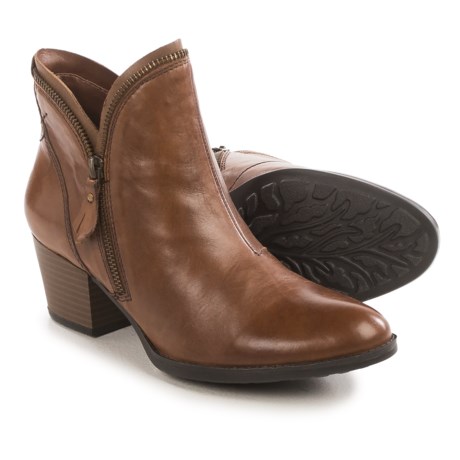 Earth Hawthorne Ankle Boots - Leather, Side Zip (For Women)
