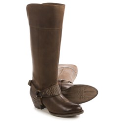 Ariat Sadler Tall Cowboy Boots - Leather, Almond Toe (For Women)