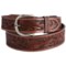Roper Tooled Leather Belt (For Men)
