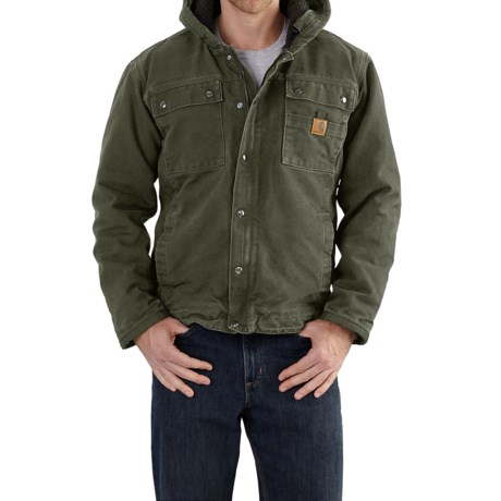 Carhartt Bartlett Sherpa-Lined Jacket - Factory Seconds (For Big and Tall Men)