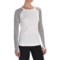 Layer 8 Cozy Crew Neck Shirt - Long Sleeve (For Women)