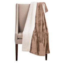 Pacific Crest Newport Velvet Berber Throw Blanket - 50x60”