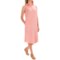Artisan NY Dyed Linen Henley Dress - Sleeveless (For Women)