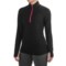 Snow Angel Veluxe Color Splash Base Layer Top - Zip Neck, Long Sleeve (For Women)