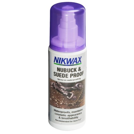 Nikwax Nubuck and Suede Spray-On Waterproofing - 4.2 fl.oz.