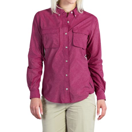 ExOfficio Air Strip Shirt - UPF 30, Long Sleeve (For Women)