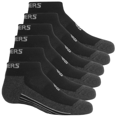 Skechers Low-Cut Socks - 6-Pack, Ankle (For Big Boys)