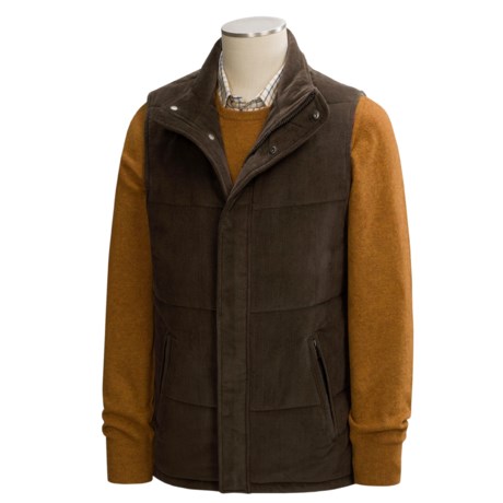 Waterville Quilted Corduroy Vest (For Men) 18890 - Save 89%