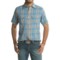 Ryan Michael Plaid Shirt - Snap Front, Short Sleeve (For Men)