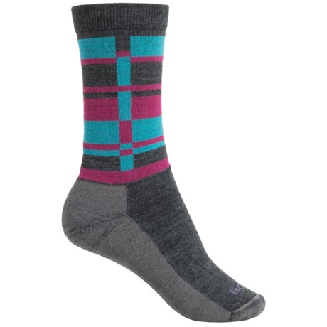 Lorpen T2 Lifestyle Stripes Socks - Merino Wool, Crew (For Women)