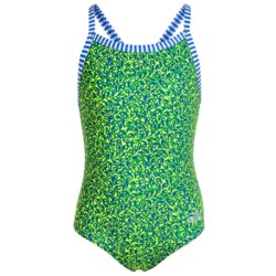 Dolfin Girls Uglies One-Piece Swimsuit - UPF 50+ (For Little and Big Girls)