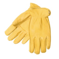North American Trading Elkskin Leather Work Gloves - Thinsulate® (For Men)