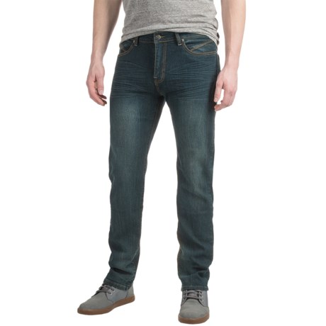Mott & Grand Washed Jeans - Slim Fit, Straight Leg (For Men)
