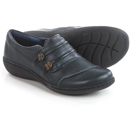 Clarks Fianna Still Shoes - Leather, Slip-Ons (For Women)