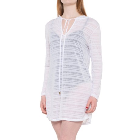 KYODAN SWIM Hooded Cover-Up Dress - UPF 50, Long Sleeve