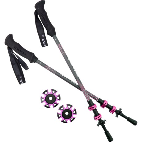 CAMP USA Backcountry Carbon Trekking Poles - Pair (For Women)