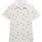 Rorie Whelan Little Boys Allover Print Golf Polo Shirt - UPF 50, Short Sleeve