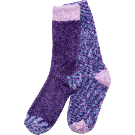 Cuddl Duds Boys and Girls Pattern Boot Socks - 2-Pack, Crew