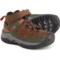 Keen Boys Targhee Mid Hiking Boots - Waterproof, Leather