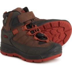 Keen Boys Redwood Mid Boots - Waterproof, Insulated, Leather