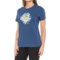 Life is Good® Watercolor Daisy Crew Neck T-Shirt - Short Sleeve