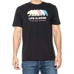 Life is Good® Great Outdoors Bears Classic T-Shirt - Short Sleeve